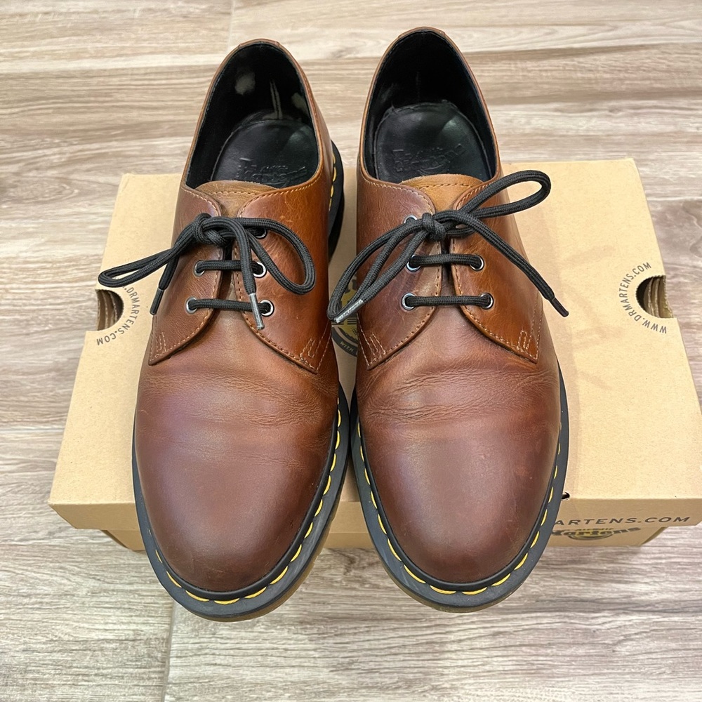 Doc Martens 1461 - 3 Eye Oxford, Men’s 10 US, Leather: Orleans WP Butterscotch